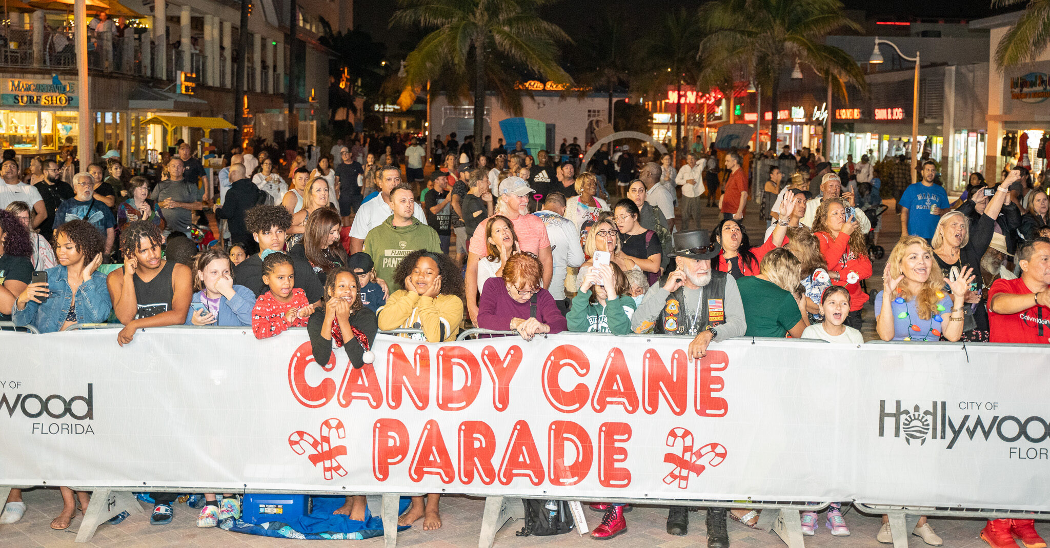 The 2022 Candy Cane Parade On Hollywood Beach Brought Joy And Cheer To