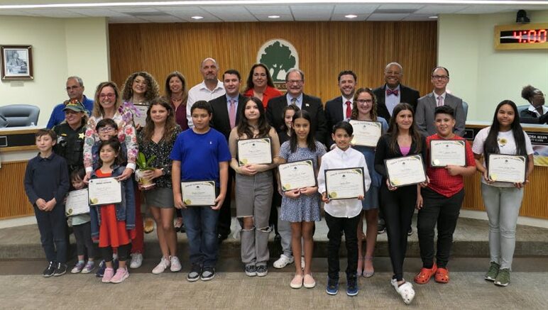 Sixth Grade Students and Teachers at Pioneer Middle School Honored with ...